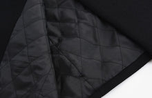 Load image into Gallery viewer, wool blend quilted-lining coat
